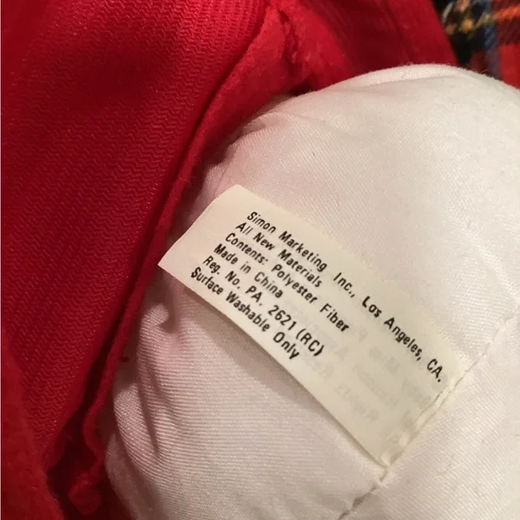 McDonald's 1987 Holiday Miss Piggy & Kermit Plush Duo. NWT original - Picture 7 of 9